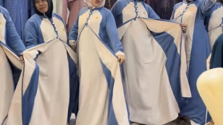 Tren Gamis Lebaran 2027 Mulai Viral, Model Buka Pintu Jadi Perbincangan Warganet